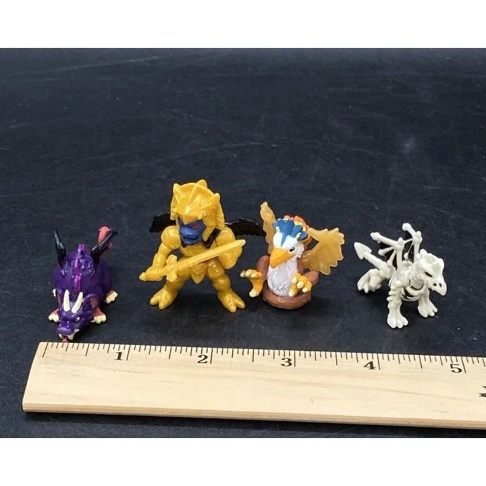 Dragamonz Power Rangers Lot 4 Figures Azakai Grimwrath Firewing Malidor Goldar